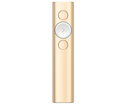 Prezenter Logitech Spotlight złoty